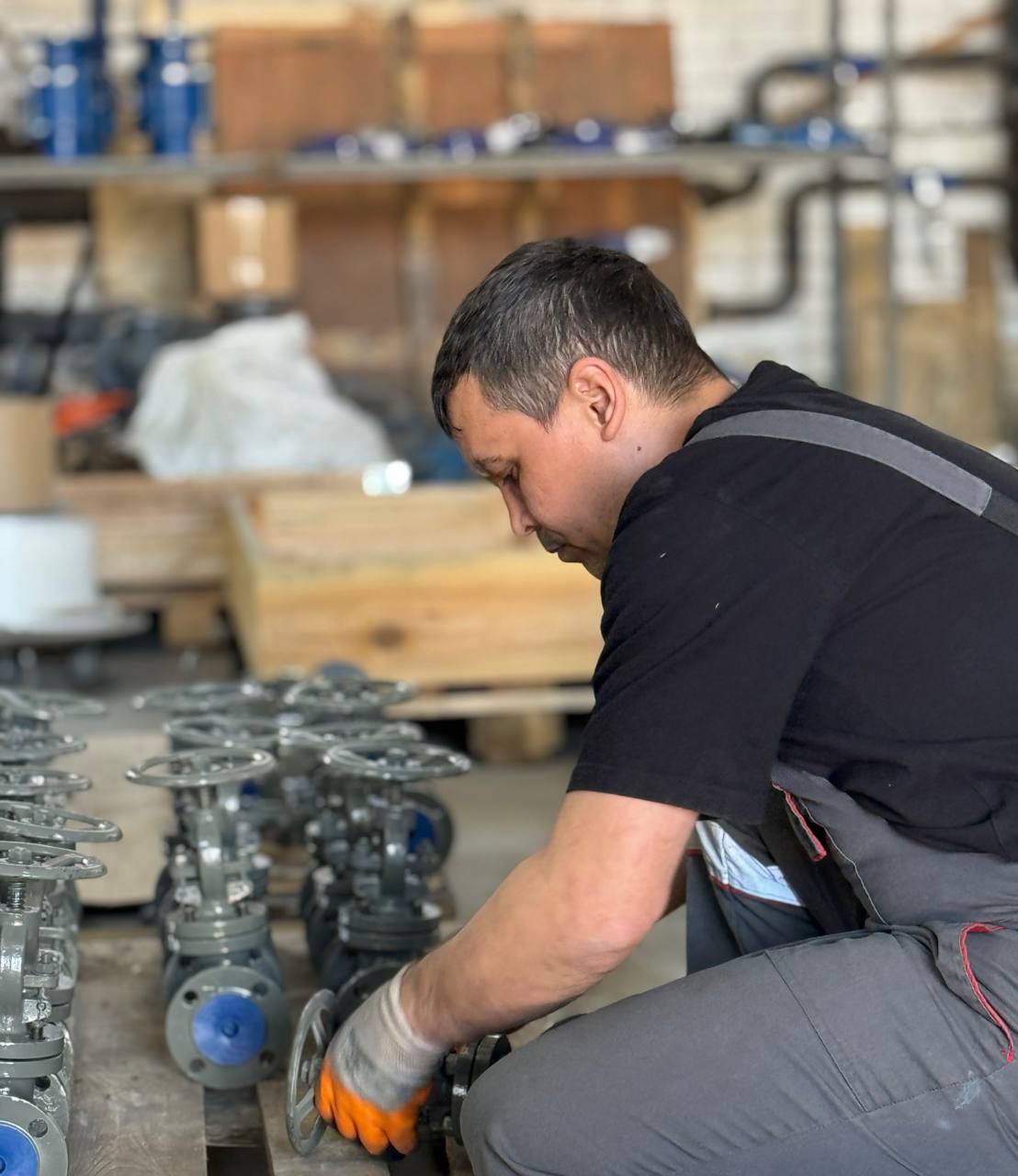 Проверяем готовое изделие перед отгрузкой