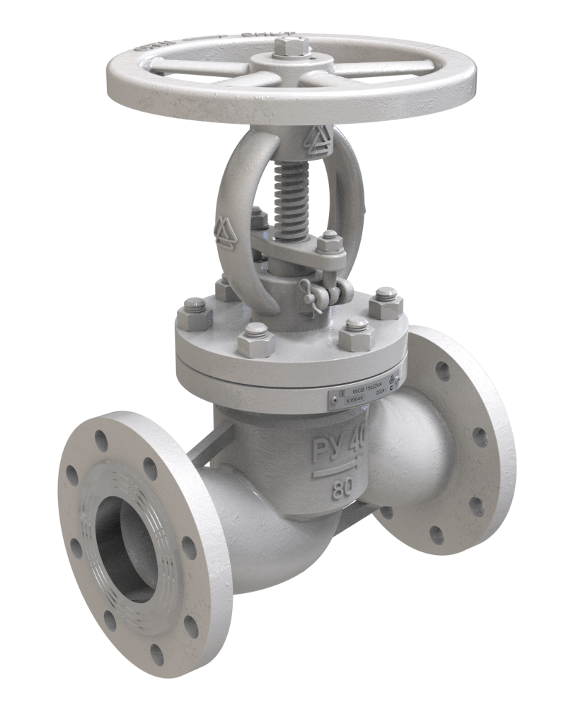 Клапан запорный 15с22нж DN 125